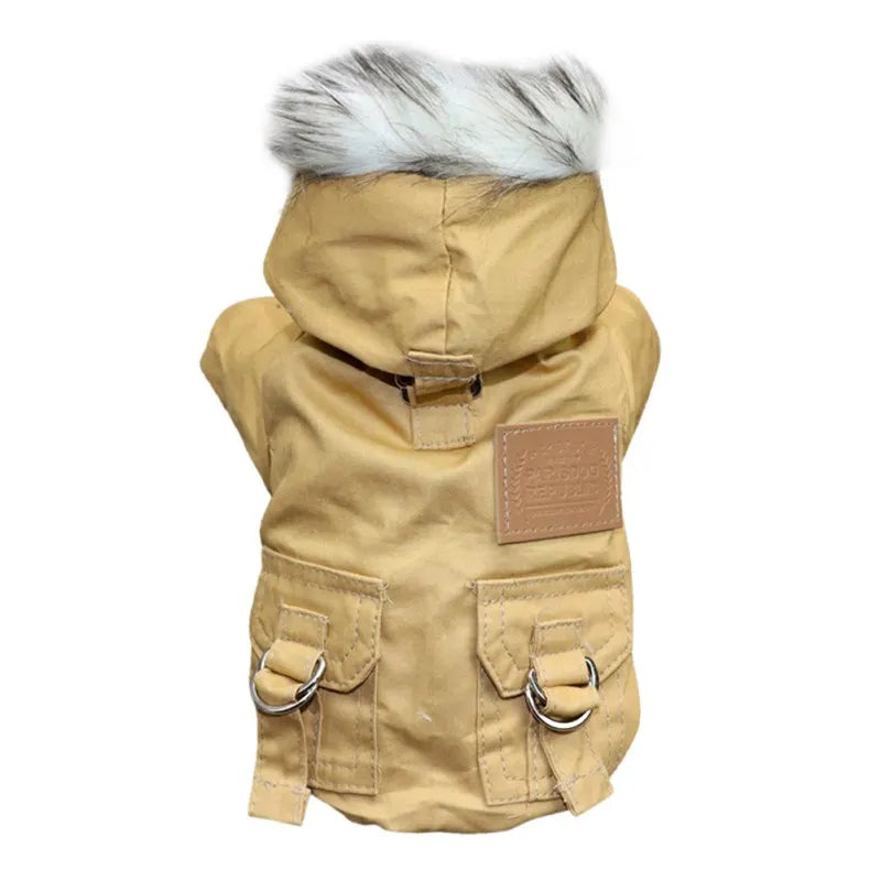 Winter Dog Clothes Puppy Pet Dog Coat Jacket For Small Medium Dog Thicken Warm Hoodie Pets Clothing