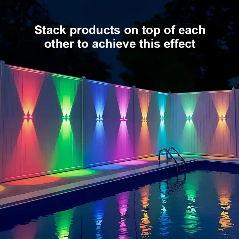 Smart outdoor string lights Permanent RGBIC lamps IP67 waterproof Suitable for gifts, garden lights, garden decorations