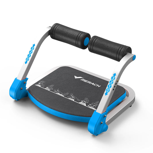MERACH Ab Machine for Stomach Workout with 3 Adjustable Resistance&Automatic Rebound,Sit Up Machine with 330 LBS Weight Capacity