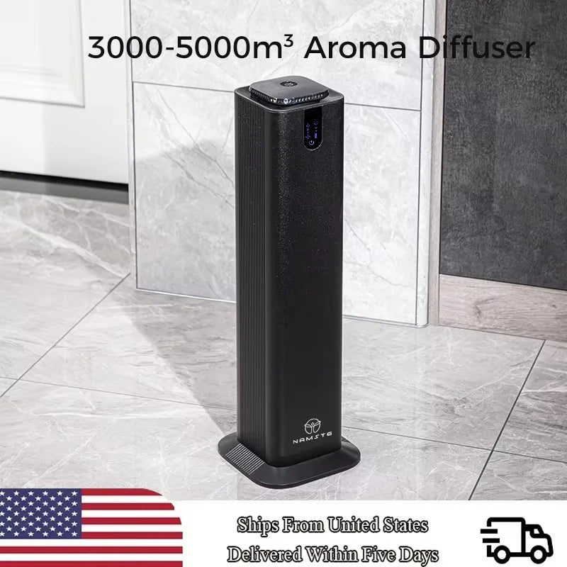 5000m³ NAMSTE Column Diffuser Aromatherapy Home Fragrance Essential Oils Air Freshener Bluetooth Control Perfume Flavoring Smell