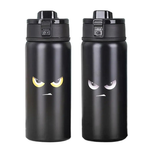 Vacuum Water Bottles 550ml Insulated Bottle Vacuum Flask 3D Engraving Tea And Coffee Drinkware Indoor Outdoor Beverage Container