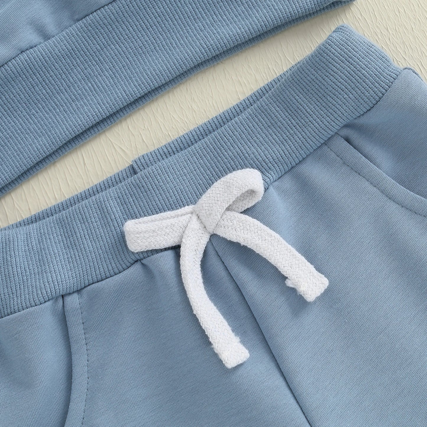 Lioraitiin Autumn Infant Baby Boys Casual Clothes Set Color Patchwork Long Sleeve Pullover Sweatshirt with Elastic Waist Pants