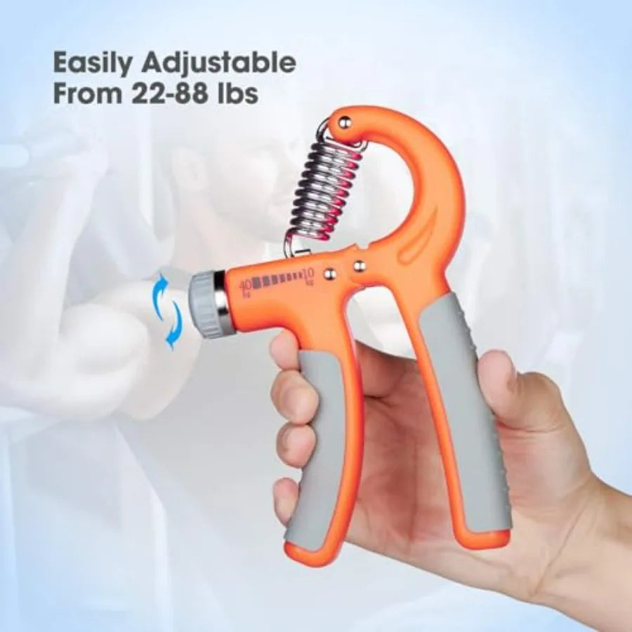 Hand Grip Trainer Gripper Strengthener Resistance Gym Wrist Strength Exerciser