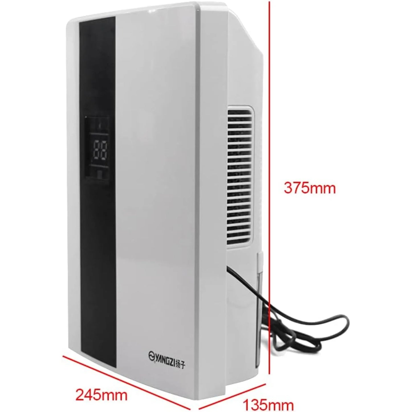 110V Intelligent Dehumidifier 90W Air Dryer Humidity Auto Control Ultra Quiet Sleep Mode Suitable Fits for Bedroom Living Room