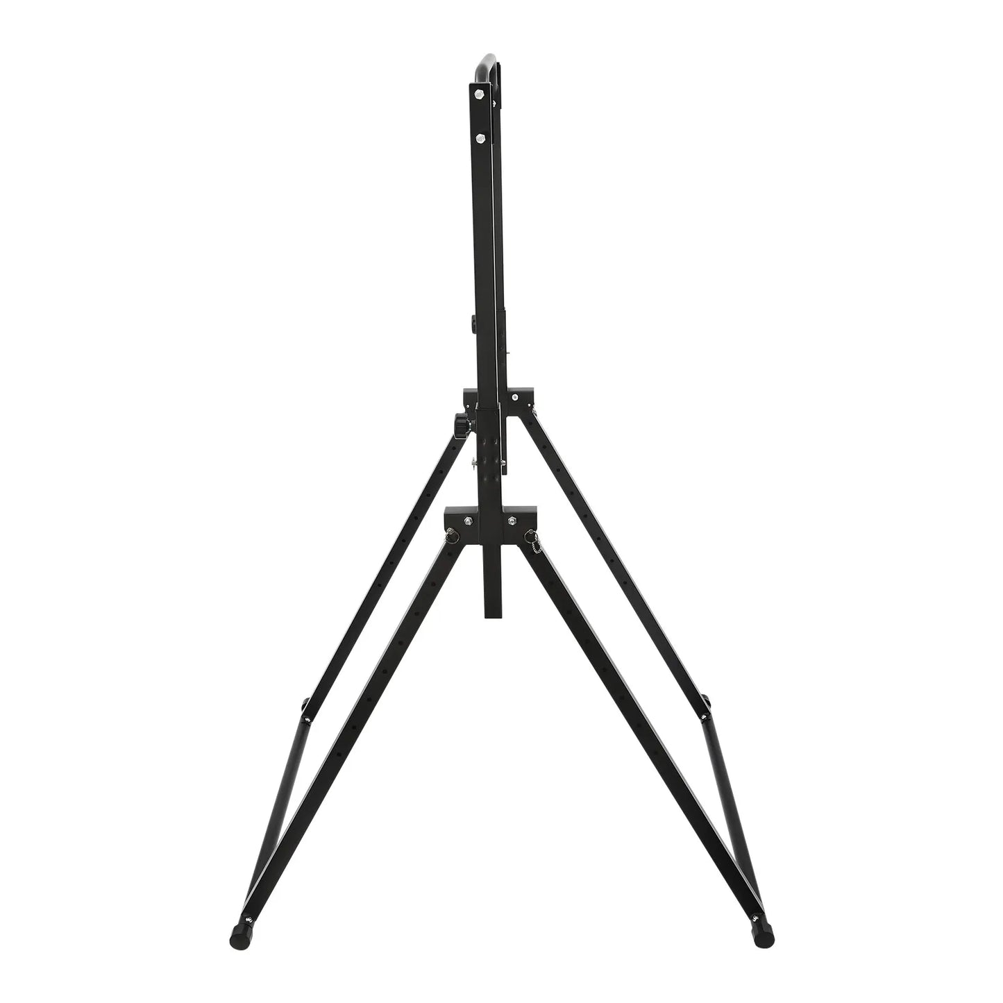 Triangular Pull Up Station, Adjustable Height Strength Training Workout Equipment Foldable Horizontal Bar for Home Gym