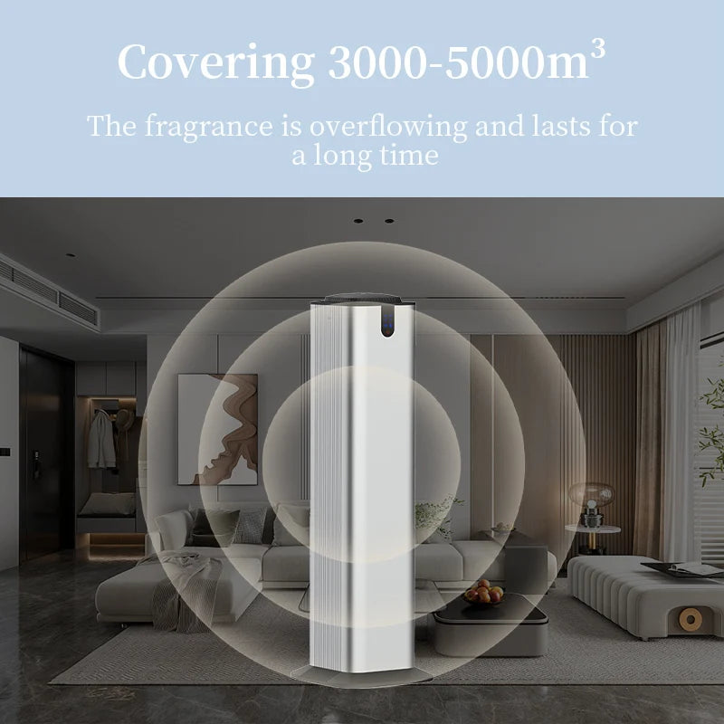 5000m³ NAMSTE Column Diffuser Aromatherapy Home Fragrance Essential Oils Air Freshener Bluetooth Control Perfume Flavoring Smell