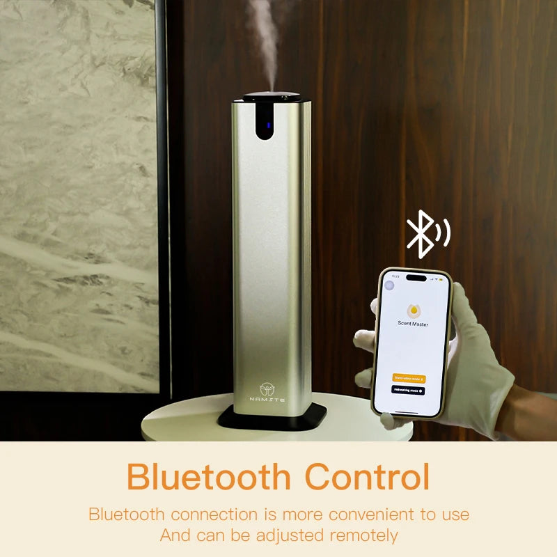 5000m³ NAMSTE Column Diffuser Aromatherapy Home Fragrance Essential Oils Air Freshener Bluetooth Control Perfume Flavoring Smell
