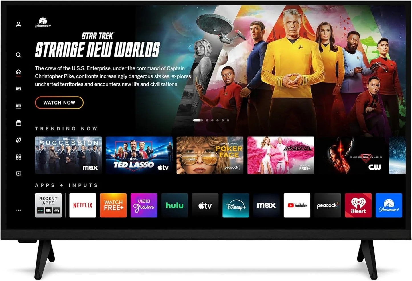 40-inch Full HD 1080p Smart TV : X, Alexa Compatibility, Google Cast Built-in, Bluetooth Headphone Capable, (VFD40M-08 New)