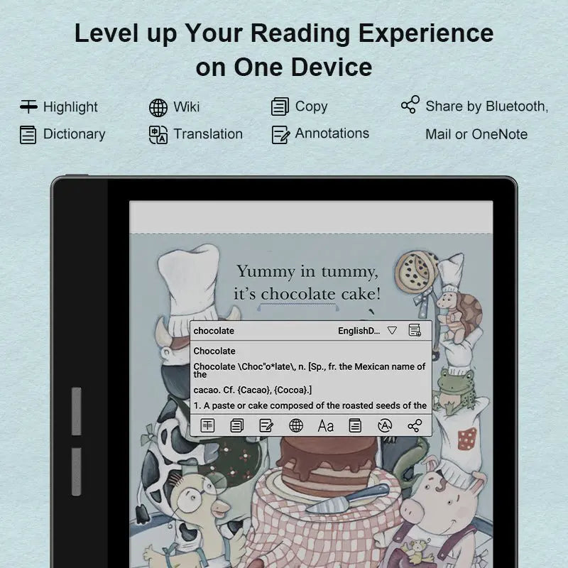 Bigme B751C 7-inch eink screen e-book reader smart book electronic paper notebook E ink handwriting ebook ereader tablet