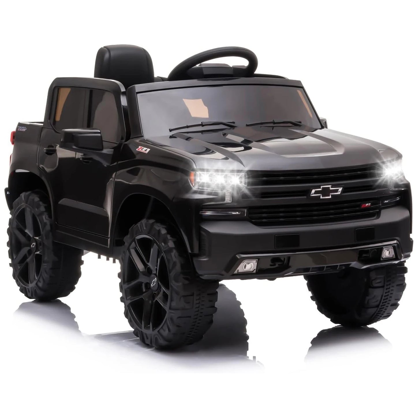 12V Kids Ride on Truck，Electric Ride on Car，Electric Vehicle for Kids/Toddlers, with Remote Control, MP3/Bluetooth LED Light