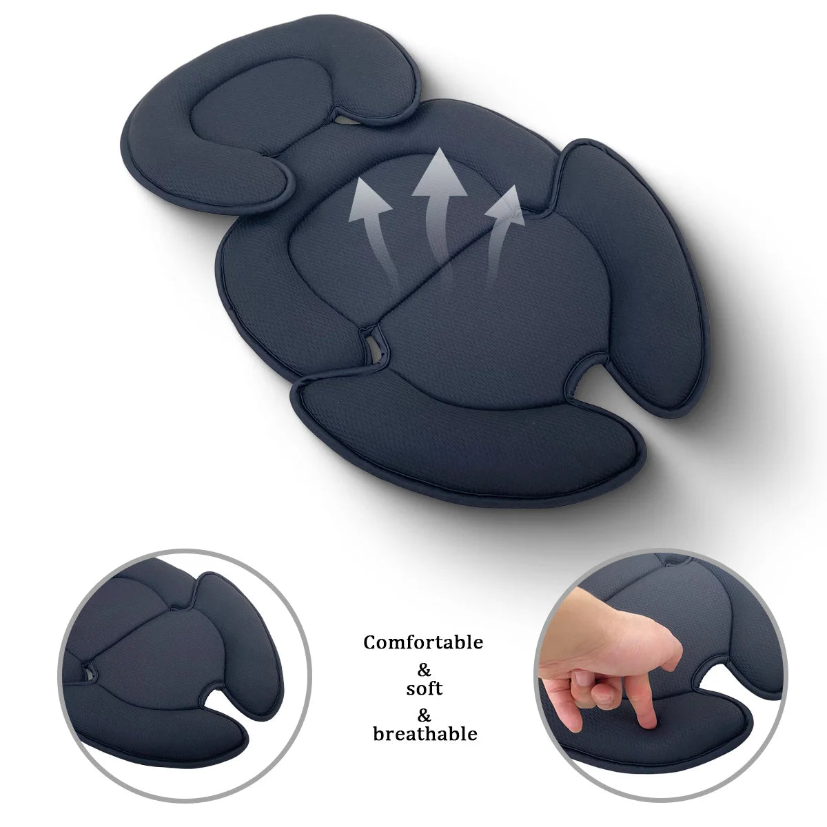 Universal Baby Stroller Seat Cushion Head and Body Support Pillow For Doona Infant Car Seat Insert Newborn Stroller Accessories