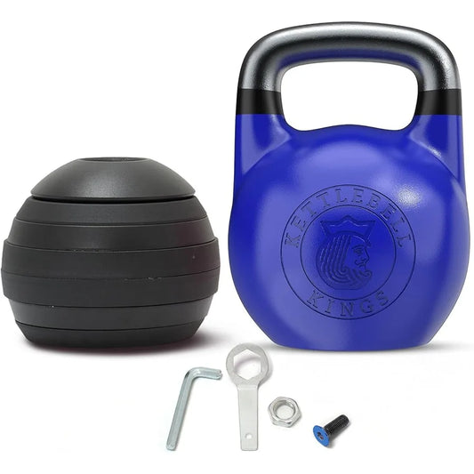 Kettlebell Kings Competition Kettlebells Weight (33mm handle) 14 KG | Hand weights Workout Gym Equipment & Strength training set