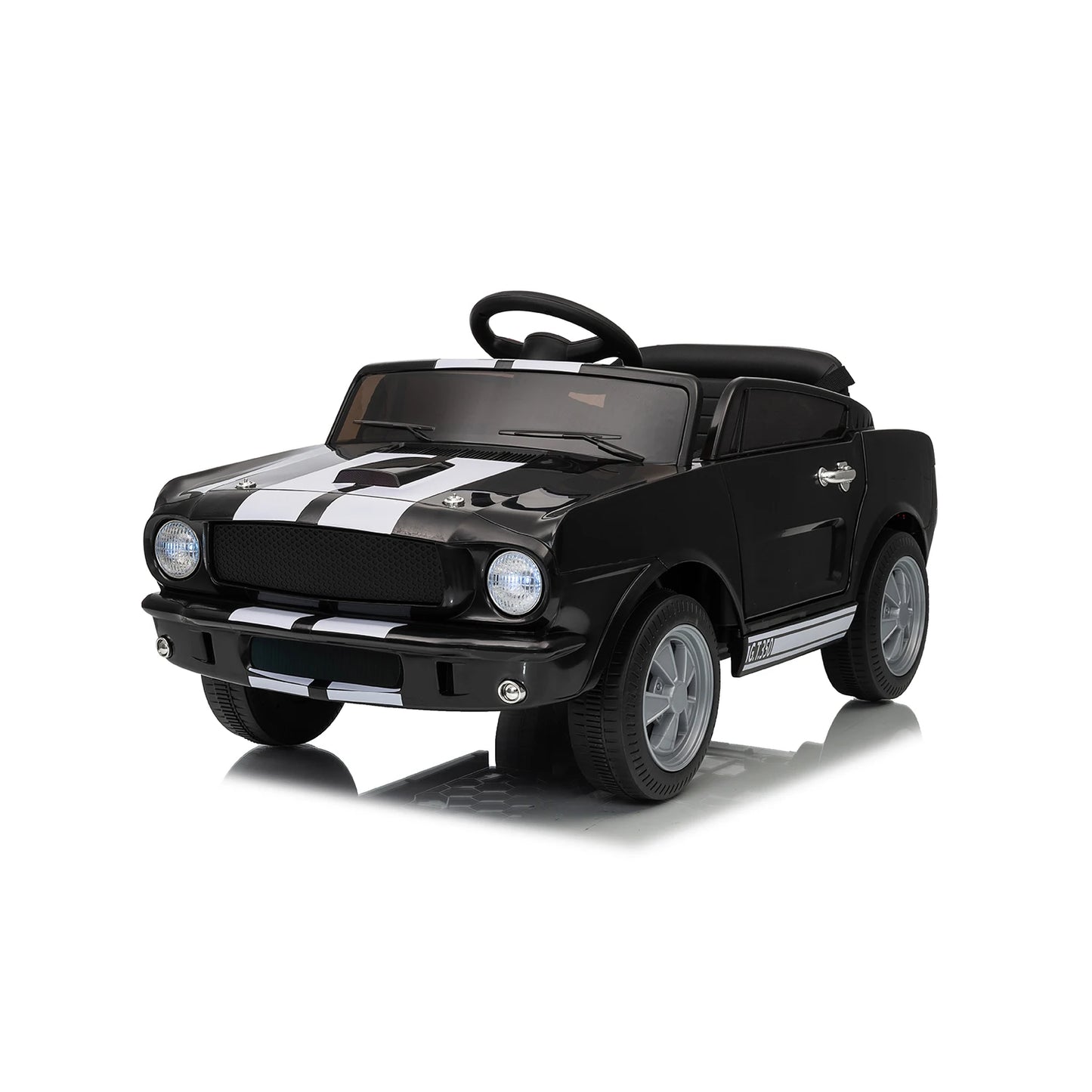12V Electric Car for Kids Battery Powered Ride on Toy for Toddlers with Remote Control,Bluetooth,LED Lights,Music,3 Speeds