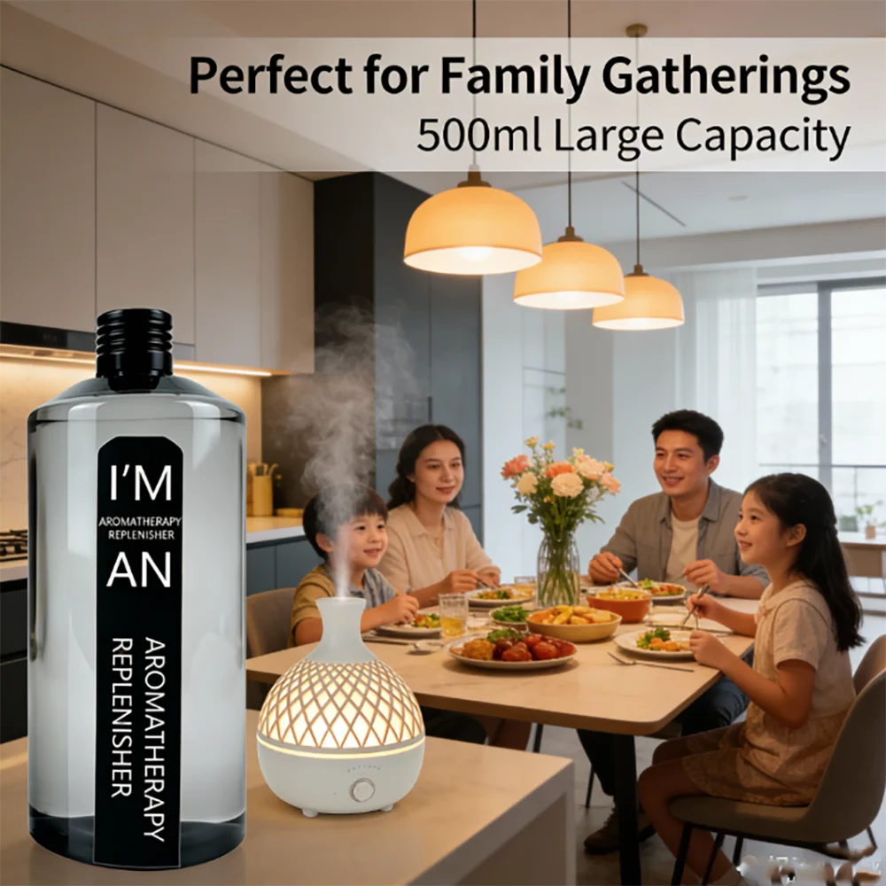 500ML Ritz Carlton Marriott Hilton Fireless Fragranc Oil for Home Hotel Car Reed Diffuser Aromatherapy Replenisher Essential Oil