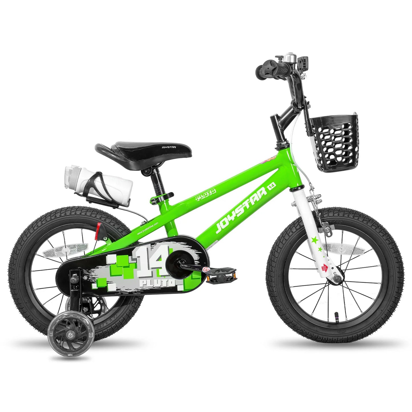 JOYSTAR 12 14 16 18 20 Inch Kids Bike with Light Up Training Wheels, Kids' Bicycle for Boys Girls Age 3-12 Years, Children Bikes