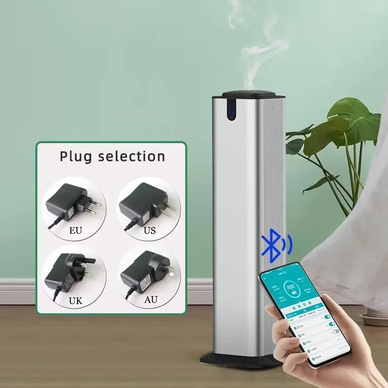 5000m³ NAMSTE Column Diffuser Aromatherapy Home Fragrance Essential Oils Air Freshener Bluetooth Control Perfume Flavoring Smell