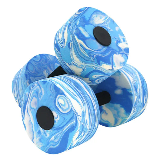 2Pcs Water Dumbbells Aquatic Exercise Dumbbells Waterproof Water Aquatic Exercise Dumbbell Set  Weight Loss