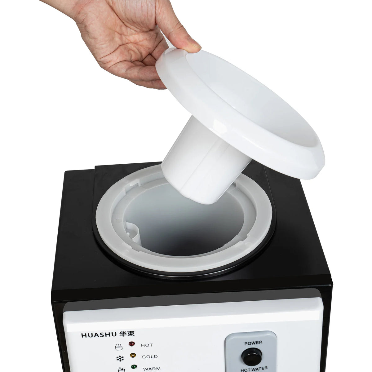 5 Gallon Top Loading Water Cooler Dispenser Freestanding Countertop Hot & Cold Water Dispenser for Home Office Dorm