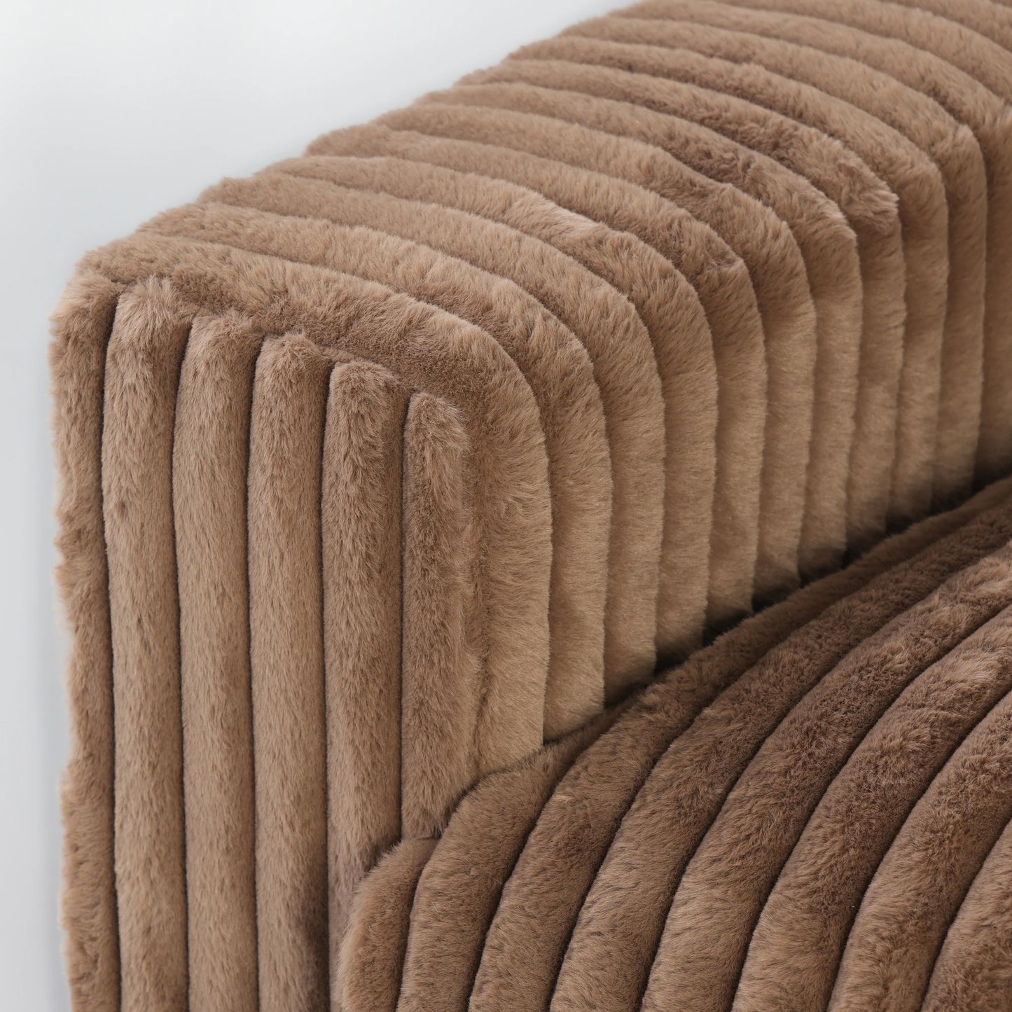 Modular Sectional Sofa Convertible 6 Seat U Shaped Couch with Ottoman Deep Seat Cloud Couch Comfy Plush Sofas for Living Room
