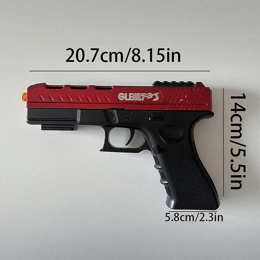 Electric toy gun, electric and manual, three modes, high-performance gel shell, manual and automatic dual modes, complete access