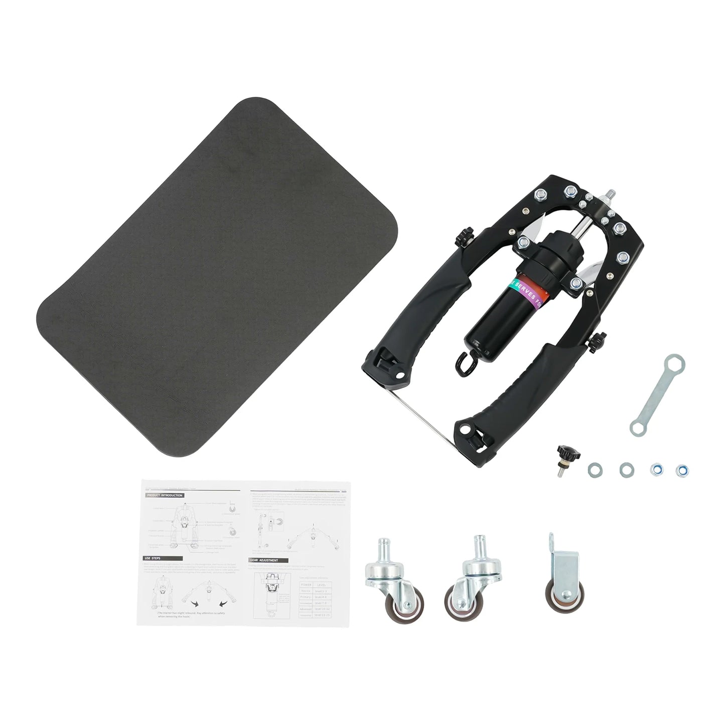 Hydraulic Power Twister Spin Button Arm Blaster Forearm Workout Equipment  Adjustable 22-440lbs for Arms, Legs, Biceps, etc