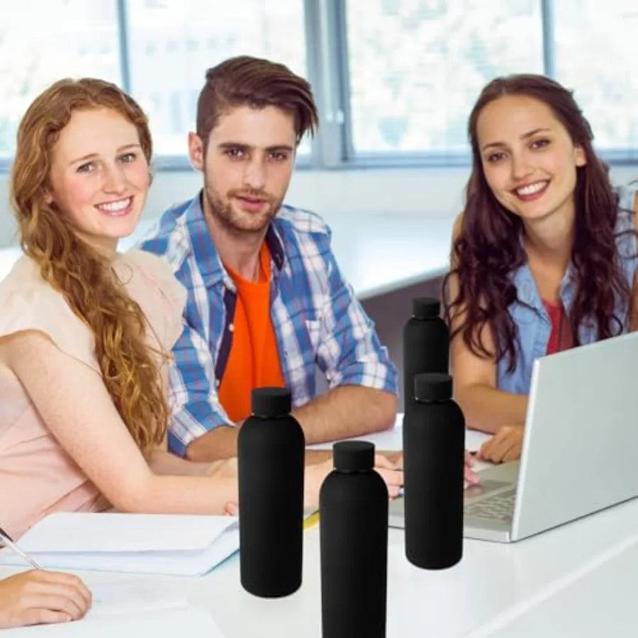 10 Pcs Stainless Steel Water Bottle Bulk Teacher Employee Appreciation Gifts School Double Layer Vacuum 17 oz Small Mouth Sport