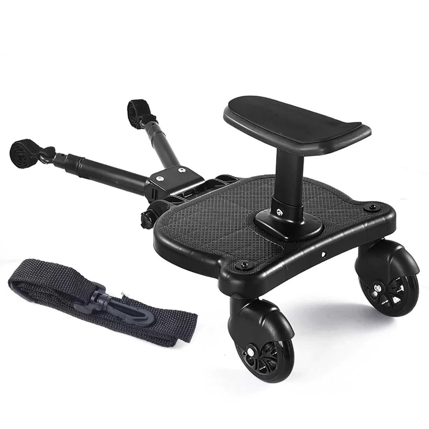 Universal Stroller Board, Stroller Glider Board with Detachable Seat Standing Board,  Holds Children Up to 25KG/55Lbs