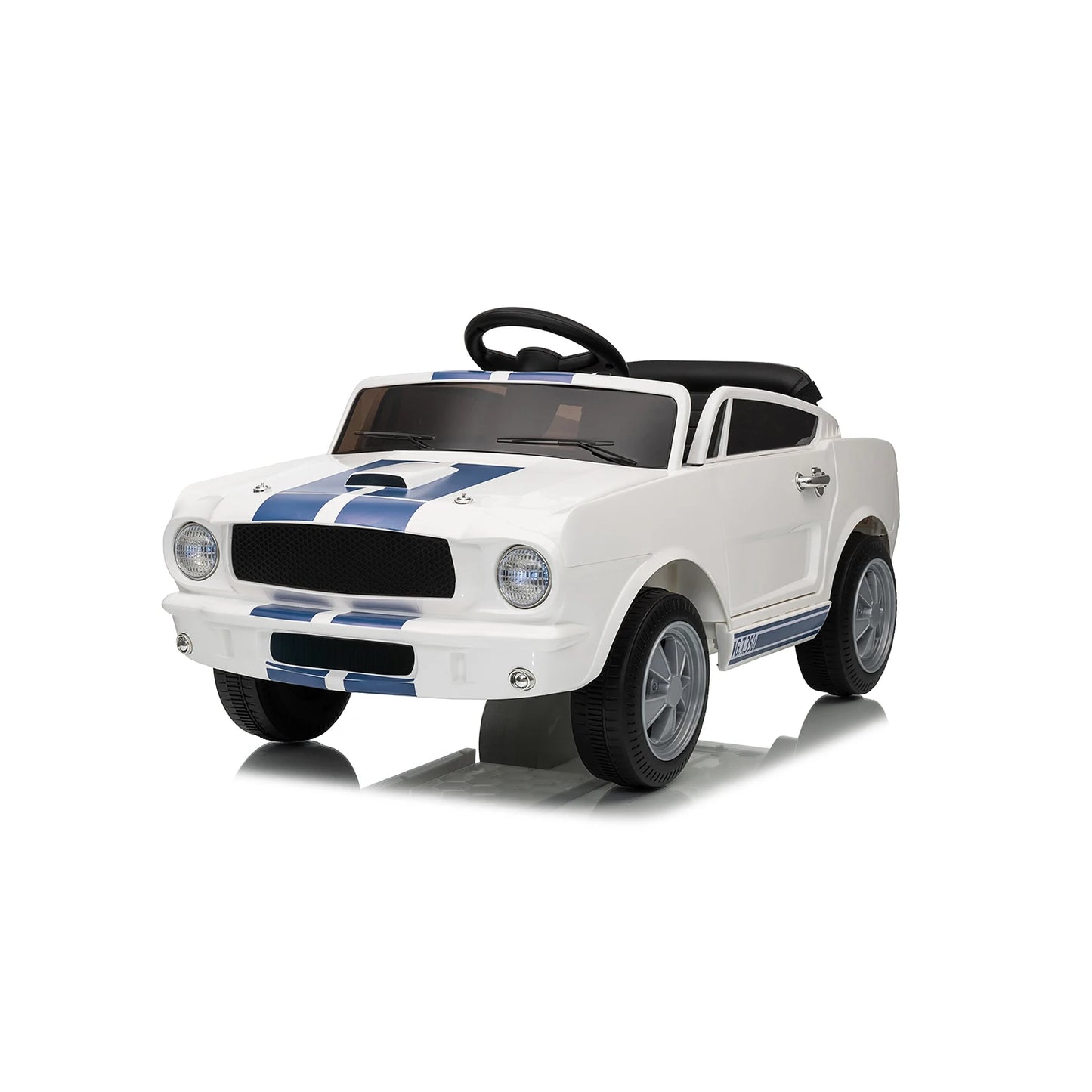 12V Electric Car for Kids Battery Powered Ride on Toy for Toddlers with Remote Control,Bluetooth,LED Lights,Music,3 Speeds