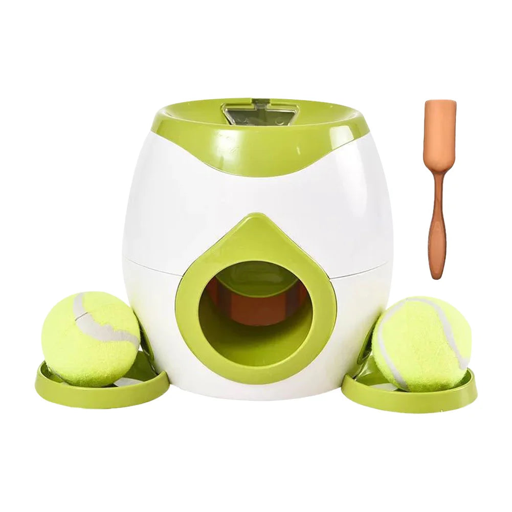 Mini Tennis Throwing Pinball Machine Fun Interactive Throw Catapult Ball Launcher Dog  Dogs Ball Catapult Pet Interactive